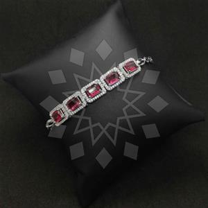 925 Sterling Silver Zirconia  Unique Bracelets