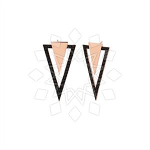 925 Sterling Silver Zirconia  Unique Earrings