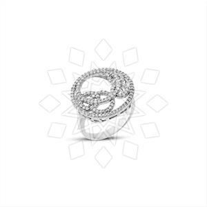 925 Sterling Silver Zirconia  Unique Rings