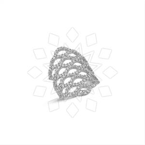 925 Sterling Silver Zirconia  Unique Rings