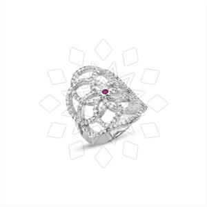 925 Sterling Silver Zirconia  Unique Rings