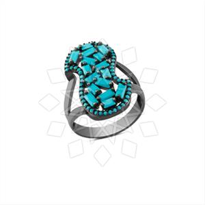 925 Sterling Silver Zirconia  Unique Rings