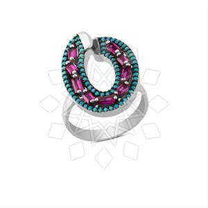 925 Sterling Silver Zirconia  Unique Rings