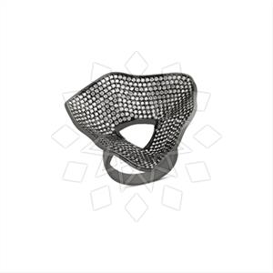 925 Sterling Silver Zirconia  Unique Rings