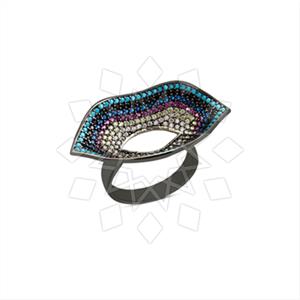 925 Sterling Silver Zirconia  Unique Rings