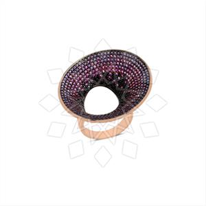 925 Sterling Silver Zirconia  Unique Rings