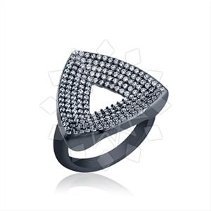 925 Sterling Silver Zirconia  Unique Rings