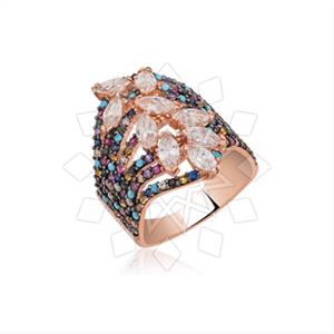 925 Sterling Silver Zirconia  Unique Rings