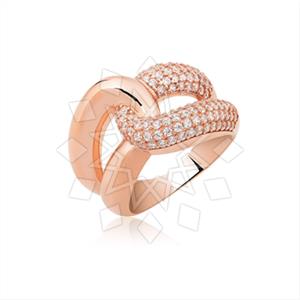 925 Sterling Silver Zirconia  Unique Rings