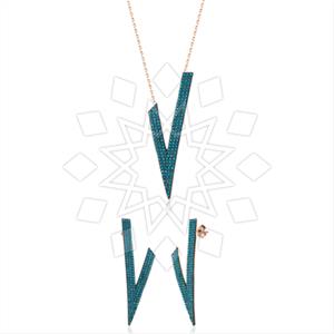 925 Sterling Silver Zirconia  Unique Sets