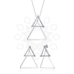 925 Sterling Silver Zirconia  Unique Sets