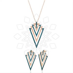 925 Sterling Silver Zirconia  Unique Sets