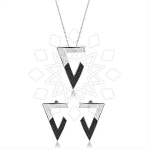 925 Sterling Silver Zirconia  Unique Sets