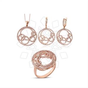 925 Sterling Silver Zirconia  Unique Sets