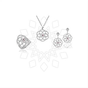 925 Sterling Silver Zirconia  Unique Sets