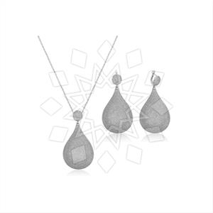 925 Sterling Silver Zirconia  Unique Sets