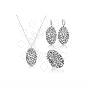 925 Sterling Silver Zirconia  Unique Sets