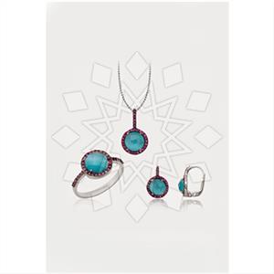 925 Sterling Silver Zirconia Unique Sets