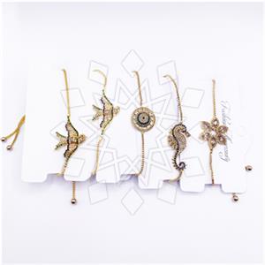 Fashion Adjustable 5 Bracelets Package