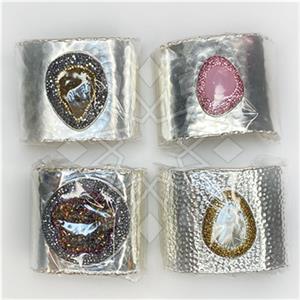 Fashion Cuff Bracelets 4 Piece Package