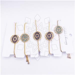 Fashion Evil Eye Adjustable 5 Bracelets Package