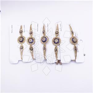 Fashion Evil Eye Adjustable 5 Bracelets Package