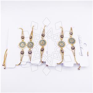 Fashion Evil Eye Adjustable 5 Bracelets Package