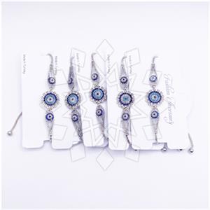 Fashion Evil Eye Adjustable 5 Bracelets Package