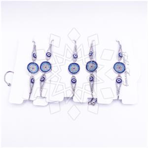 Fashion Evil Eye Adjustable 5 Bracelets Package