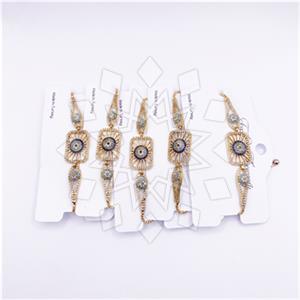 Fashion Evil Eye Adjustable 5 Bracelets Package