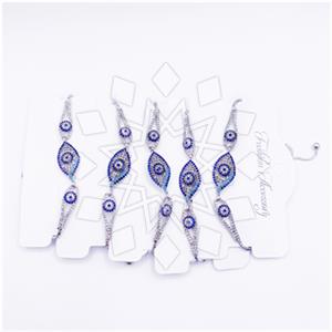 Fashion Evil Eye Adjustable 5 Bracelets Package