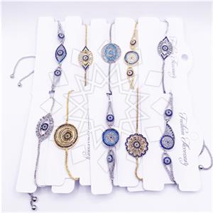 Fashion Evil Eye Adjustable 10 Bracelets Package