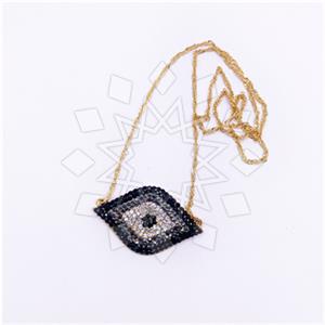 Fashion Evil Eye Adjustable Necklace