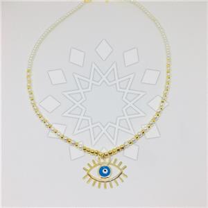 Fashion Evil Eye Beaded Necklace