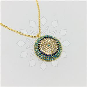 Fashion Evil Eye Pendant Necklace