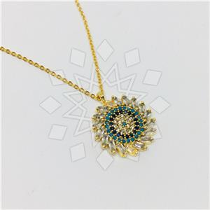 Fashion Evil Eye Pendant Necklace