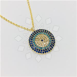 Fashion Evil Eye Pendant Necklace