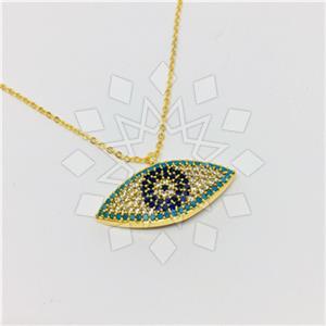 Fashion Evil Eye Pendant Necklace