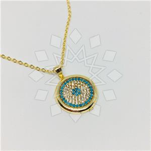 Fashion Evil Eye Pendant Necklace