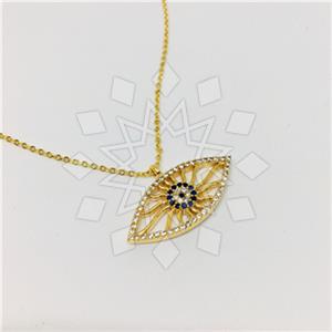 Fashion Evil Eye Pendant Necklace