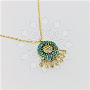 Fashion Evil Eye Pendant Necklace