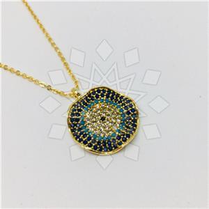 Fashion Evil Eye Pendant Necklace