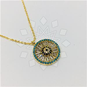 Fashion Evil Eye Pendant Necklace