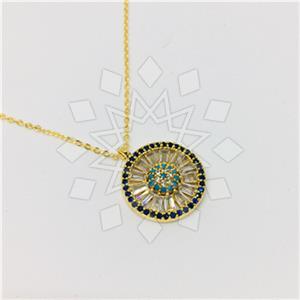 Fashion Evil Eye Pendant Necklace