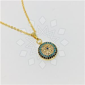 Fashion Evil Eye Pendant Necklace