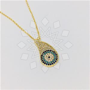 Fashion Evil Eye Pendant Necklace