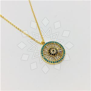 Fashion Evil Eye Pendant Necklace