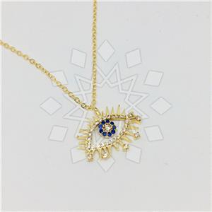 Fashion Evil Eye Pendant Necklace