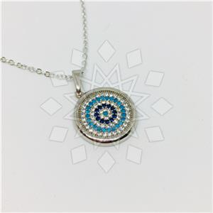 Fashion Evil Eye Pendant Necklace