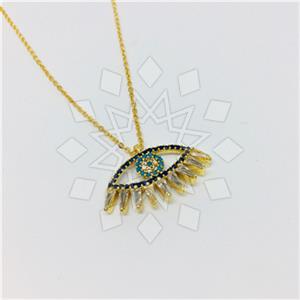 Fashion Evil Eye Pendant Necklace